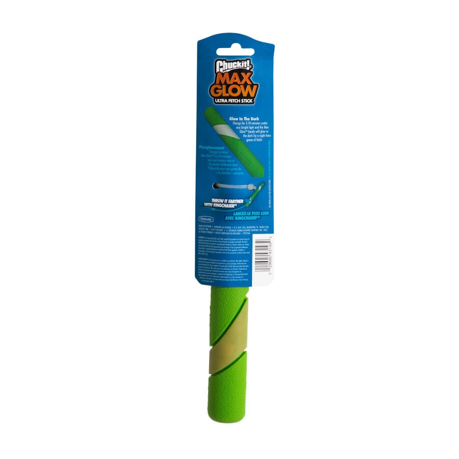 Chuckit! Max Glow Ultra Fetch Palo de Goma con Brillo para perros, , large indicador imagen numero 2